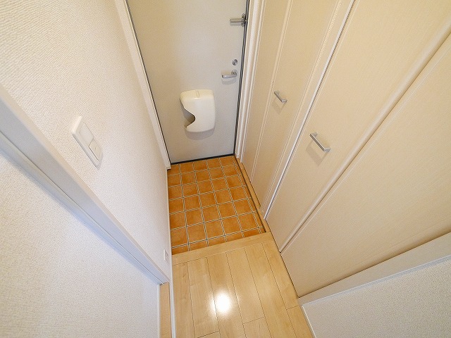 玄関　毎日通る玄関はこちらです