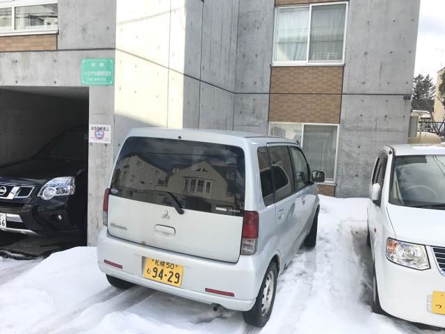 駐車場　青空駐車場