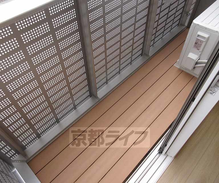 バルコニー　広々としたバルコニーです