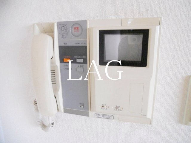 セキュリティ　モニター付きインターホンです。