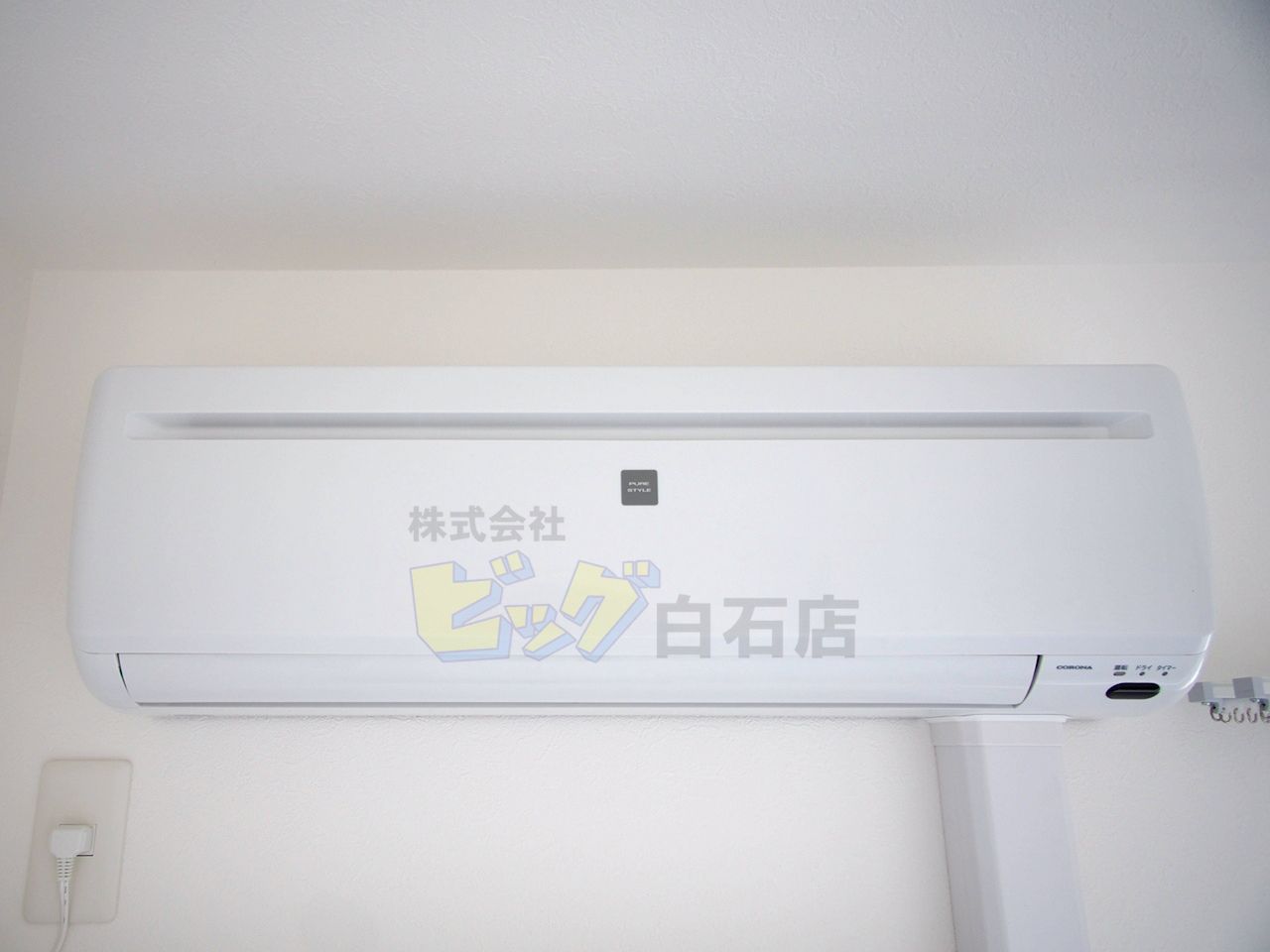 その他設備　夏も快適なエアコン付きです♪