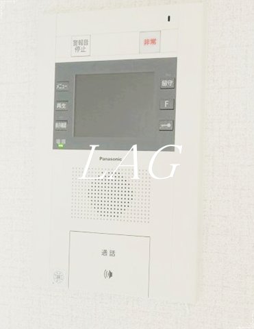 セキュリティ　モニター付きインターホンです。
