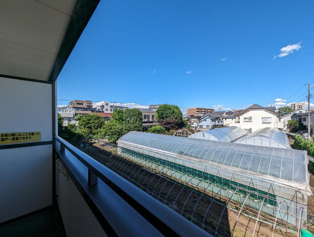 バルコニー　WILL東伏見　西武新宿線東伏見駅　賃貸マンション
