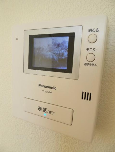 セキュリティ　モニタ付きインターホン