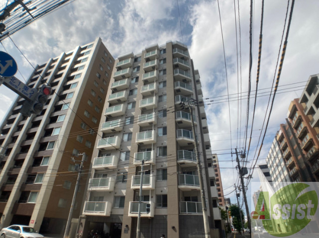 建物外観　札幌市中央区北二条東「レジディア北二条イースト３」
