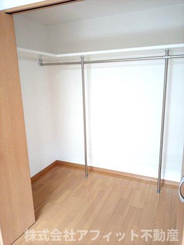 収納　ウォークインクローゼット※イメージです
