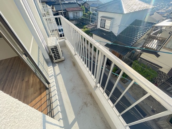 バルコニー　※別部屋の写真を使用しています。
