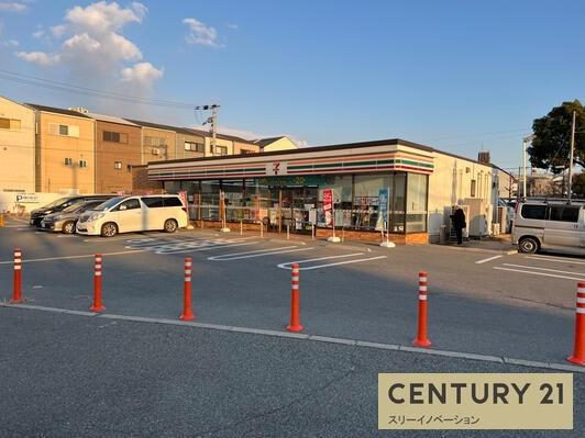 コンビニ　セブンイレブン大阪田中1丁目店（コンビニ）まで388m