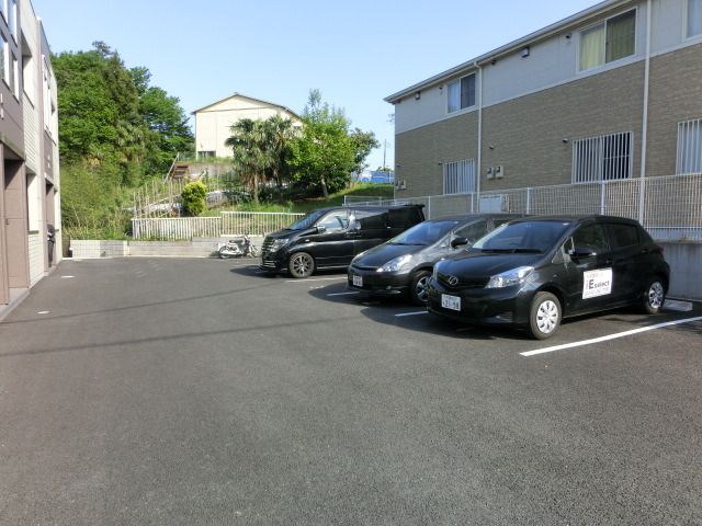駐車場　敷地内の駐車場
