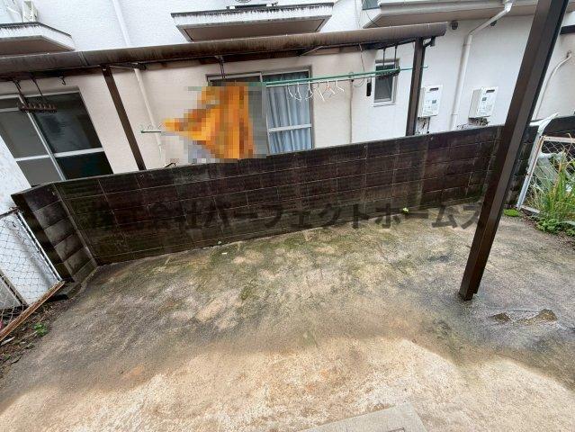 庭　お庭の付いた物件です