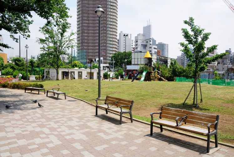 公園　新宿区立富久さくら公園（公園）まで200m