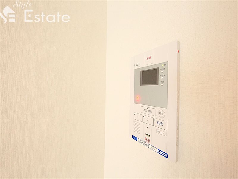 セキュリティ　モニター付きインターホン