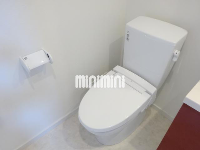 トイレ　温水便座です