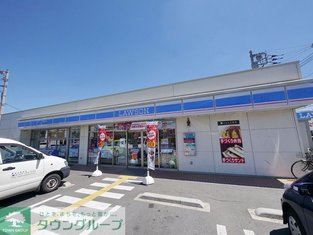 コンビニ　ローソン入間上藤沢店（コンビニ）まで670m