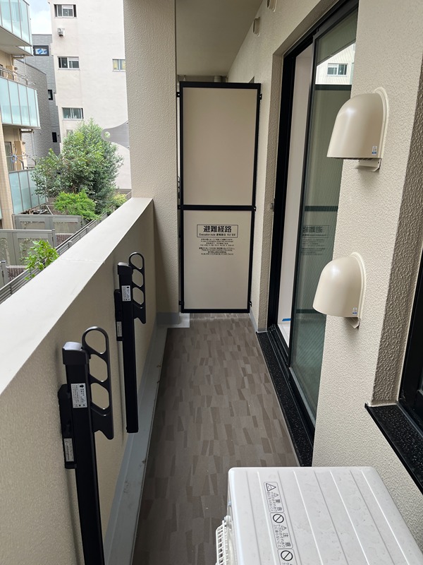 バルコニー　※掲載写真は同タイプの別フロアの写真です