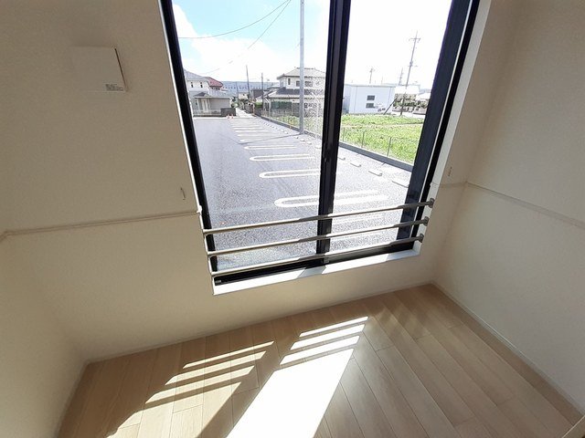 バルコニー　おしゃれな内装です