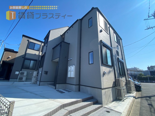 建物外観　閑静な住宅街に立地のデザイナーズアパート登場！