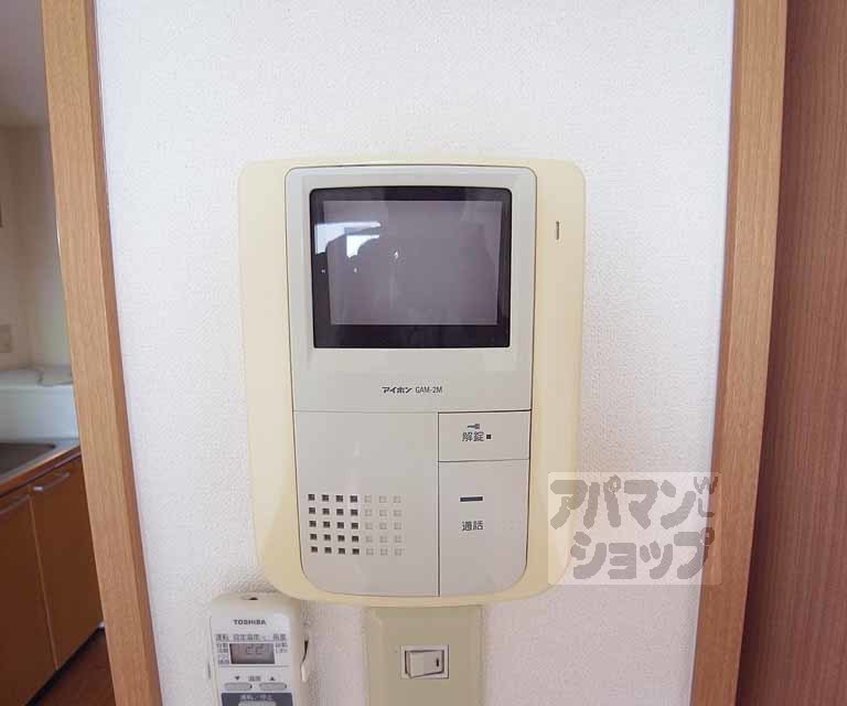 セキュリティ　誰が来たかすぐわかります。