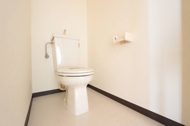 トイレ　広さもあるトイレット空間。