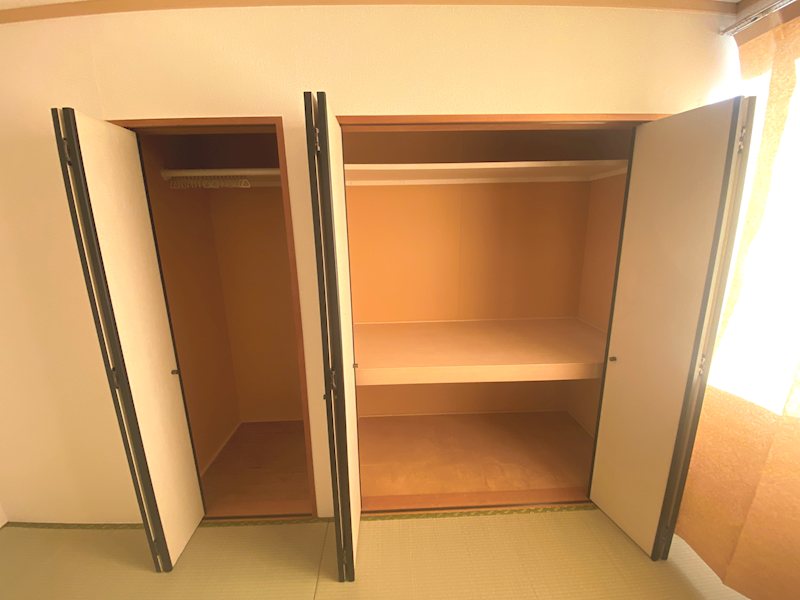 収納　収納2ヶ所ありたっぷり収納