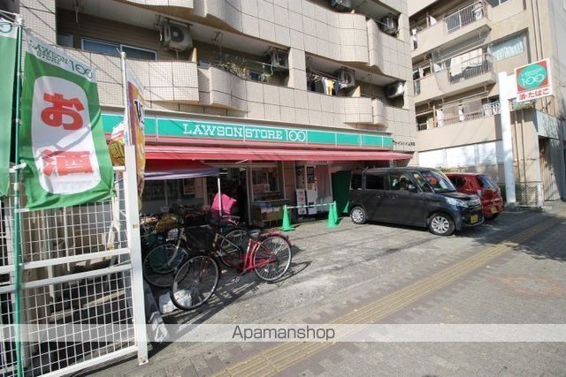 コンビニ　ローソンストア１００本陣店（コンビニ）まで638m