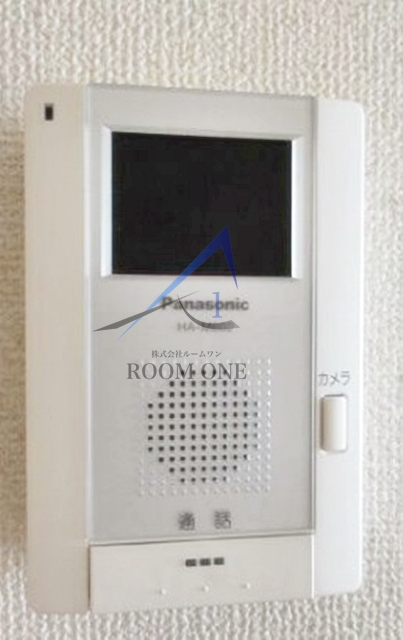 セキュリティ　モニター付きインターホンです。