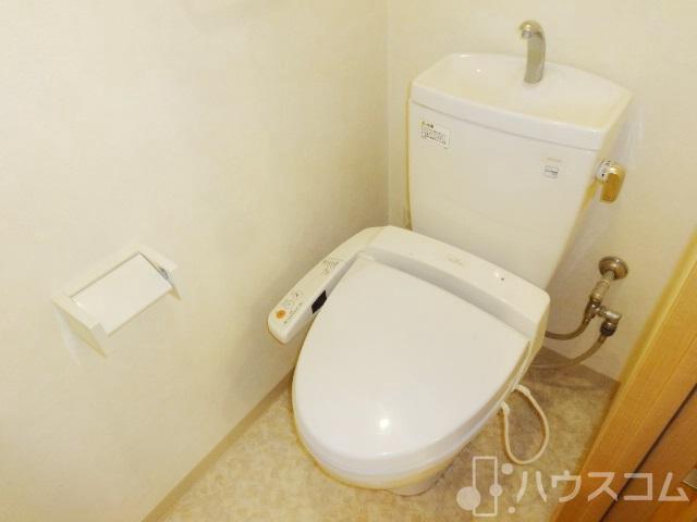 トイレ　トイレも綺麗にお使いいただけます。
