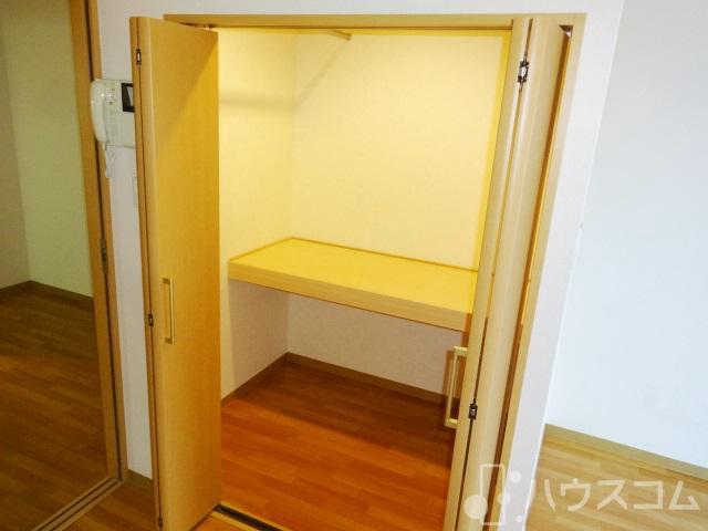 収納　ウォークインクローゼットです！