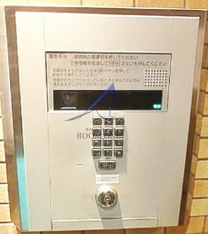 セキュリティ　オートロックです。