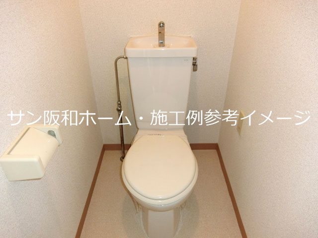 トイレ　同物件別室施工例参考イメージ画像