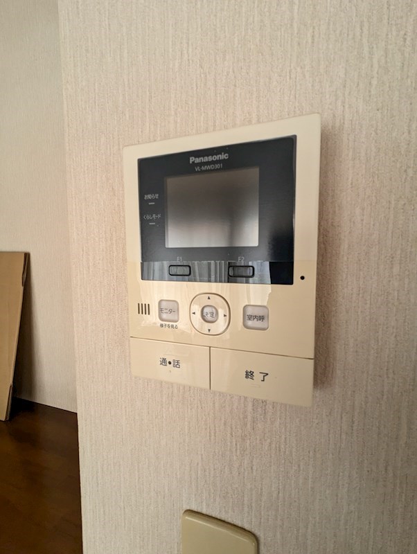 セキュリティ　原状回復工事前