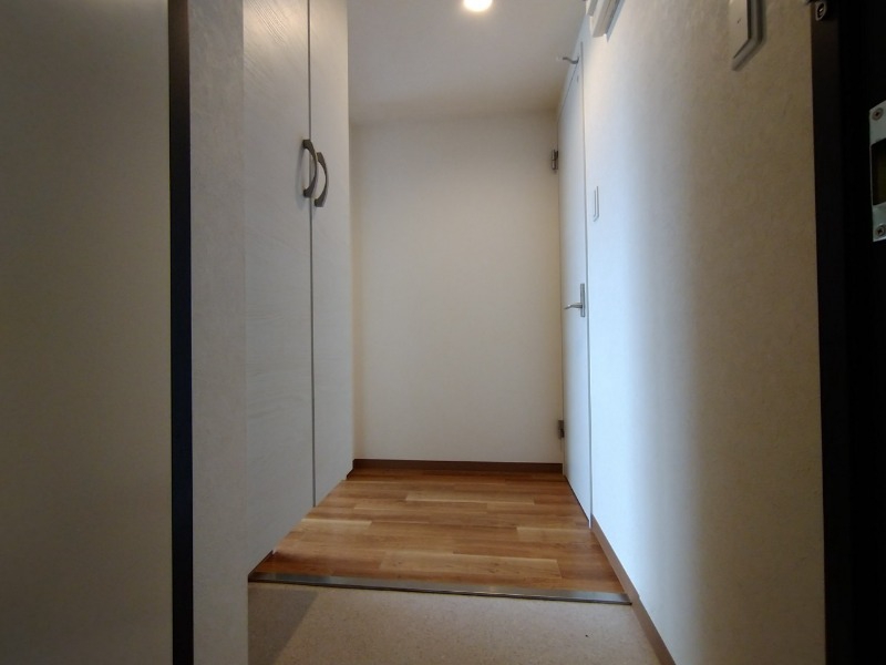 玄関　玄関です。白を基調としていて清潔感があります！