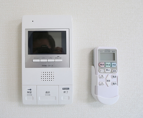 セキュリティ　来客が確認できるので安心です
