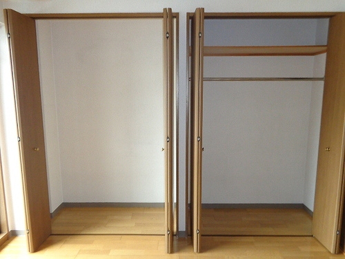 収納　クロゼット　※2015年4月撮影