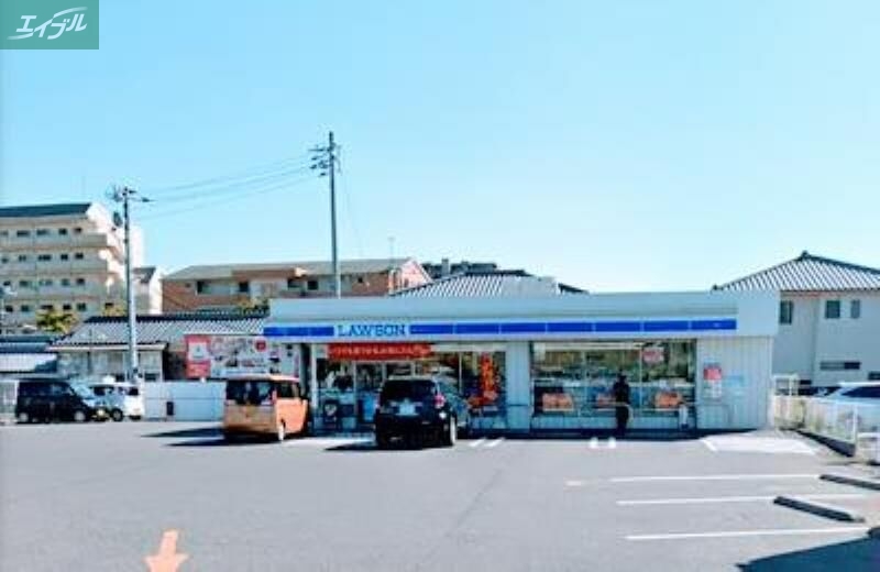 コンビニ　ローソン岡山ドーム前店（コンビニ）まで197m