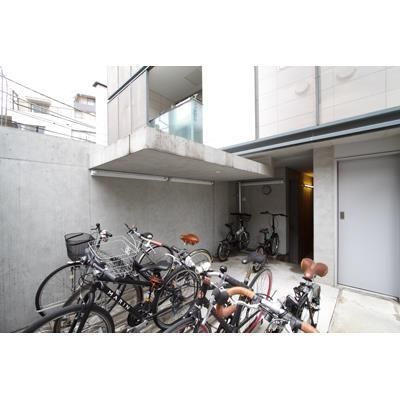 駐車場　駐輪場です。