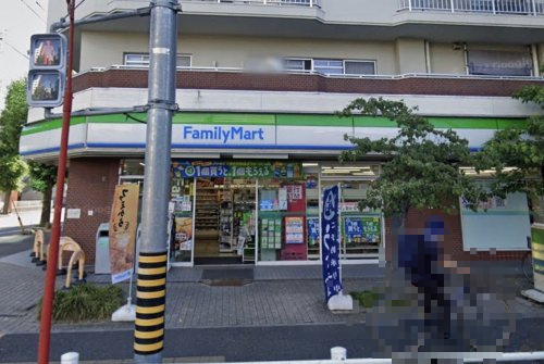 コンビニ　ファミリーマート みのてつ彩紅橋店（コンビニ）まで285m