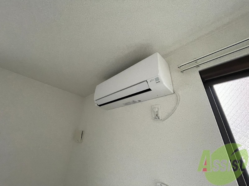 その他設備　エアコンが設置されています。入居時、すぐ使えますね。