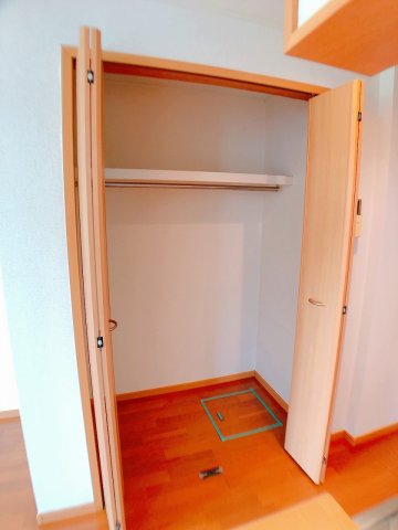 収納　使い勝手の良いクローゼット