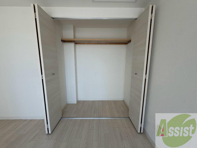 収納　収納もバッチリあるのでお部屋が片付きますよ！