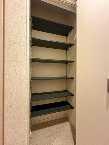 収納　別タイプのお部屋の写真です