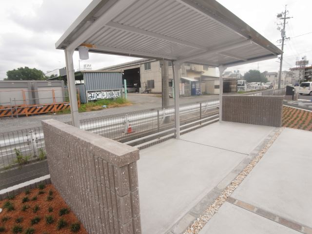 その他共有部分　屋根付き駐輪場