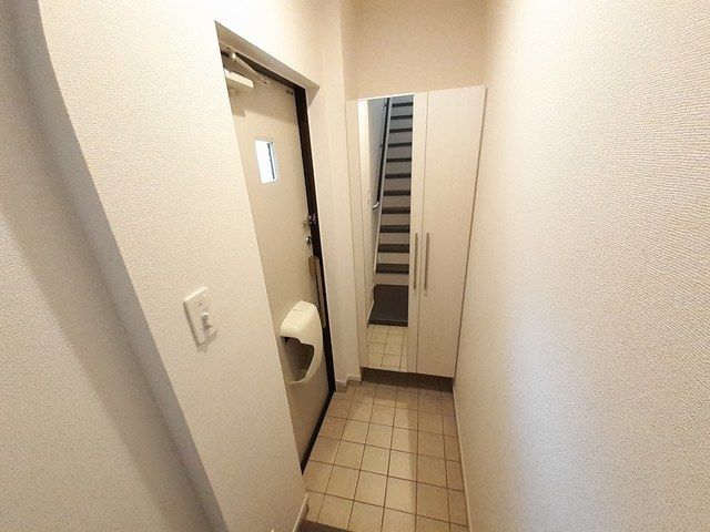 玄関　明るい玄関です