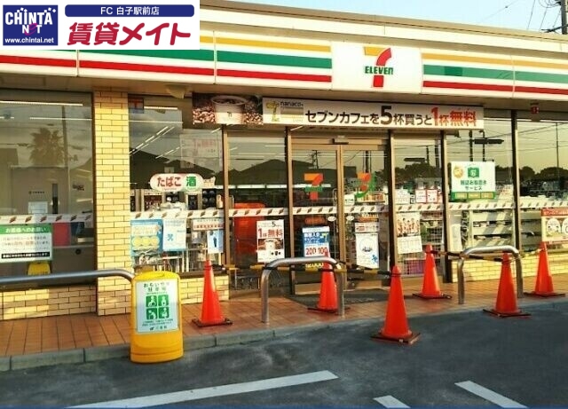 コンビニ　セブンイレブン鈴鹿中旭が丘1丁目店（コンビニ）まで540m