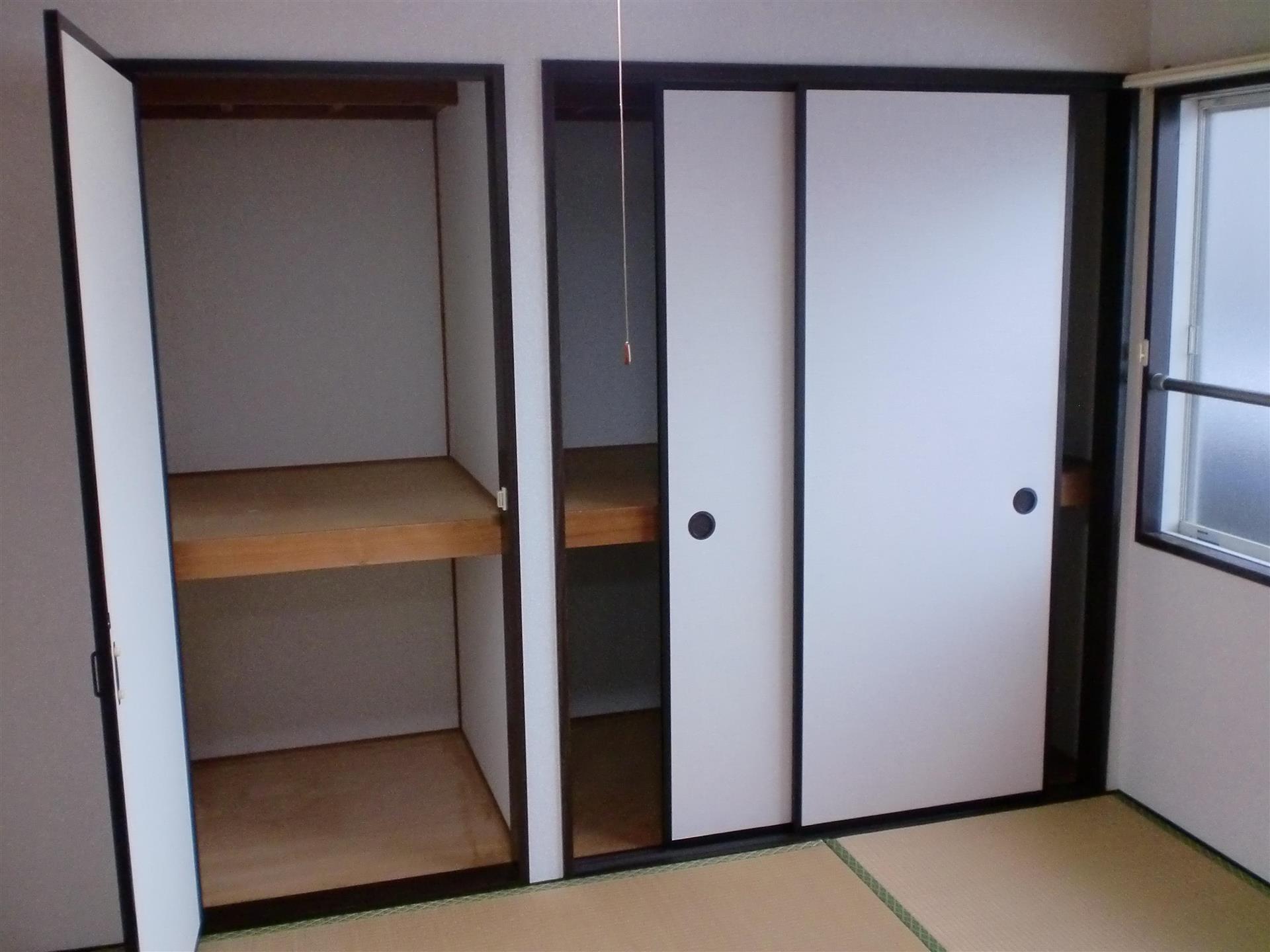 収納　和室の収納たっぷり！