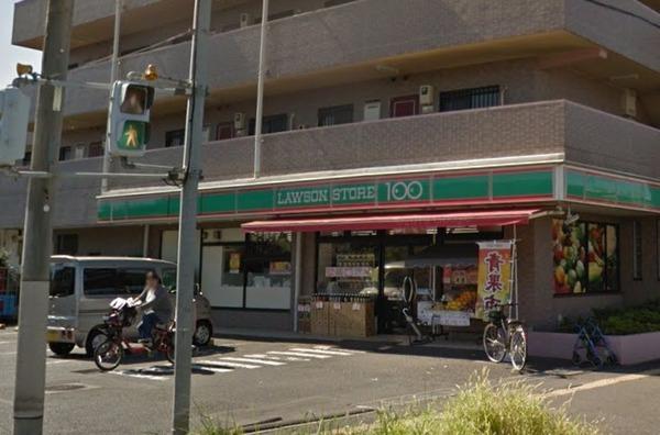 コンビニ　ローソンストア100 東岩槻五丁目店（コンビニ）まで87m