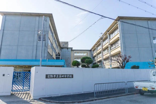 中学校　交野市立第四中学校（中学校）まで1072m
