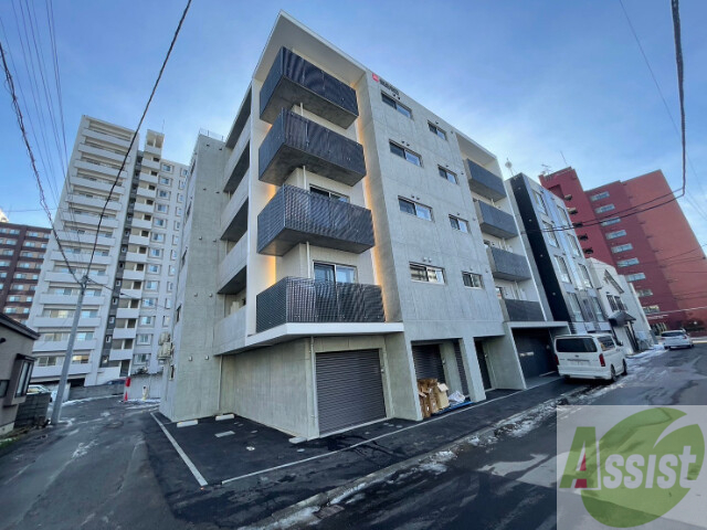 建物外観　札幌市中央区北５条西２４「Ｃｒｏｓｓｂｅｌｌ５２４」