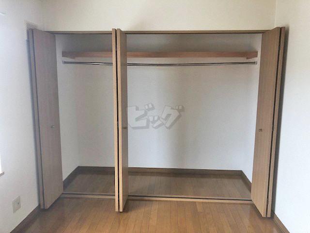 収納　収納に便利なクローゼットがついています♪