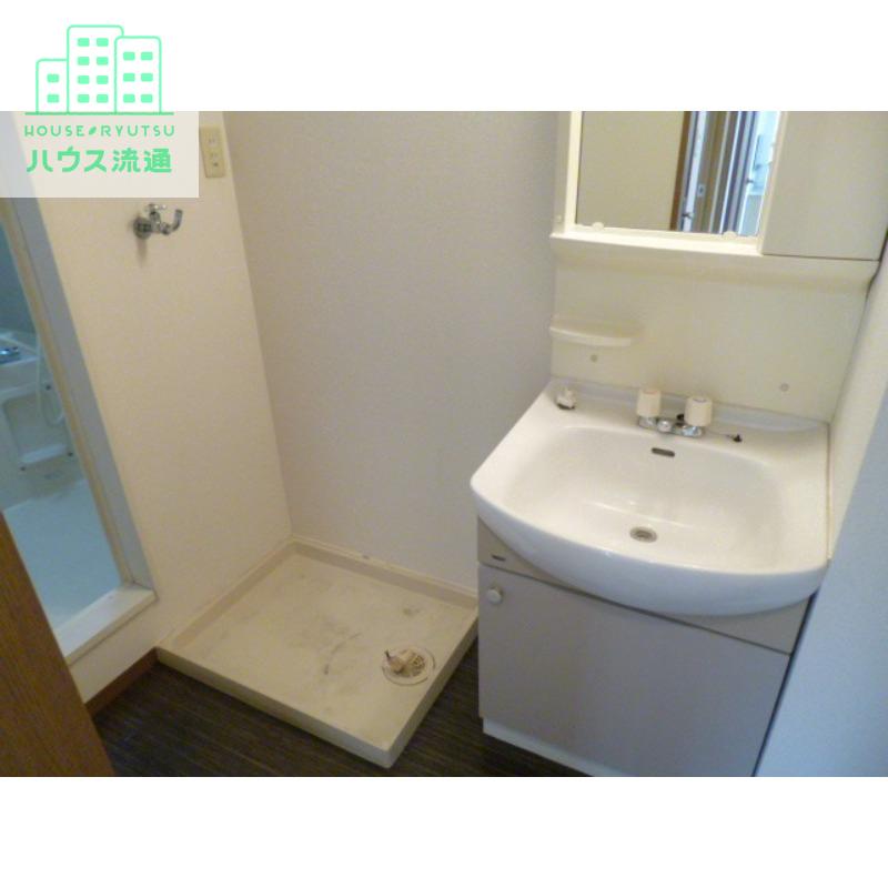 洗面設備　※別号室反転タイプのお部屋です